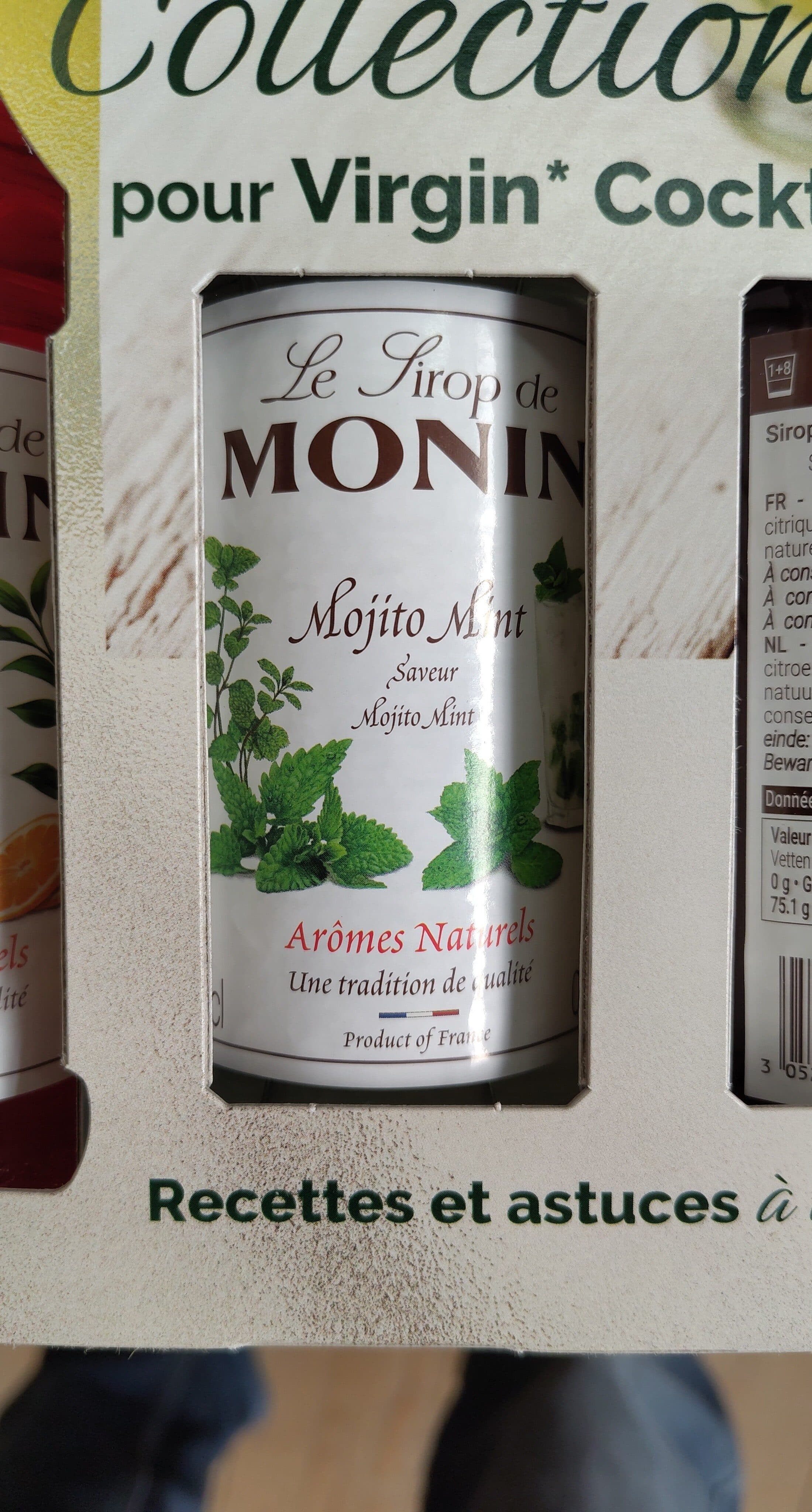 Monin Sirop Mojito Mint packshot