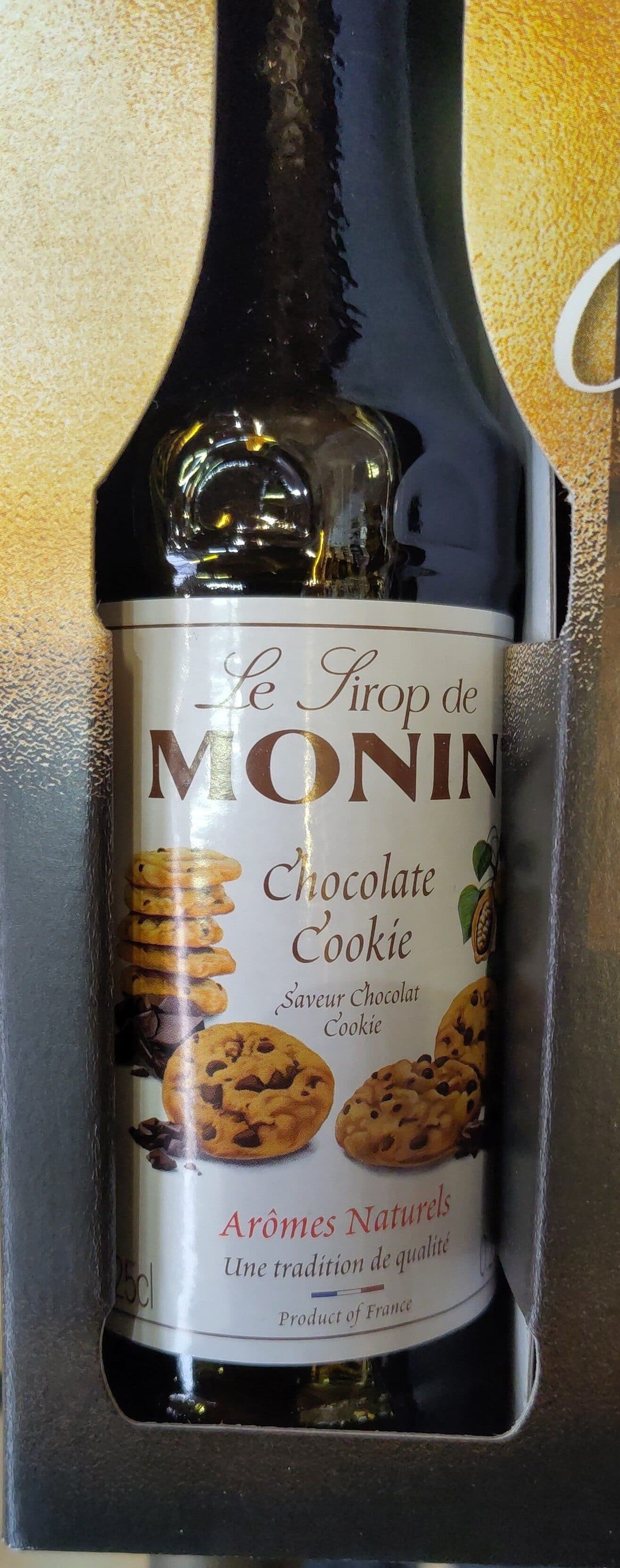 Monin Sirop Chocolat Cookies packshot