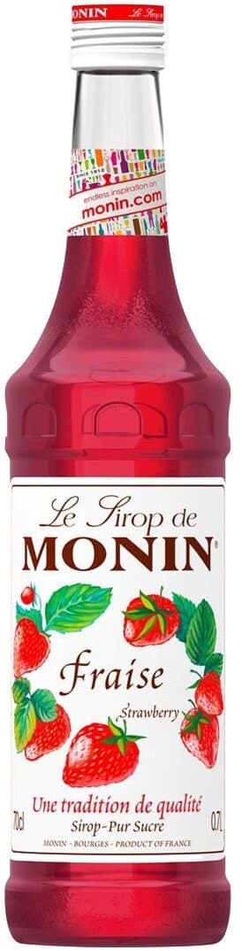 Monin Fraise Strawberry Syrup - 250ML packshot