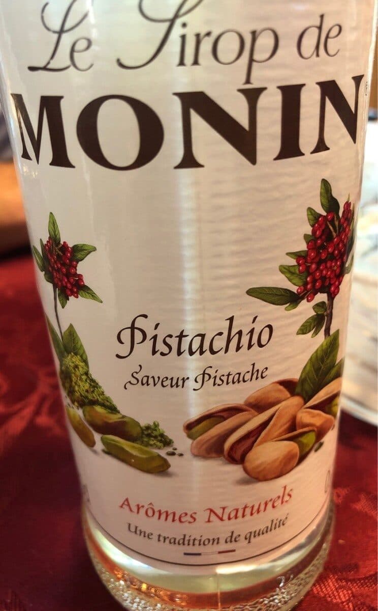 Monin Monin - Pistache (pistachio) Syrup 70cl Bottle packshot