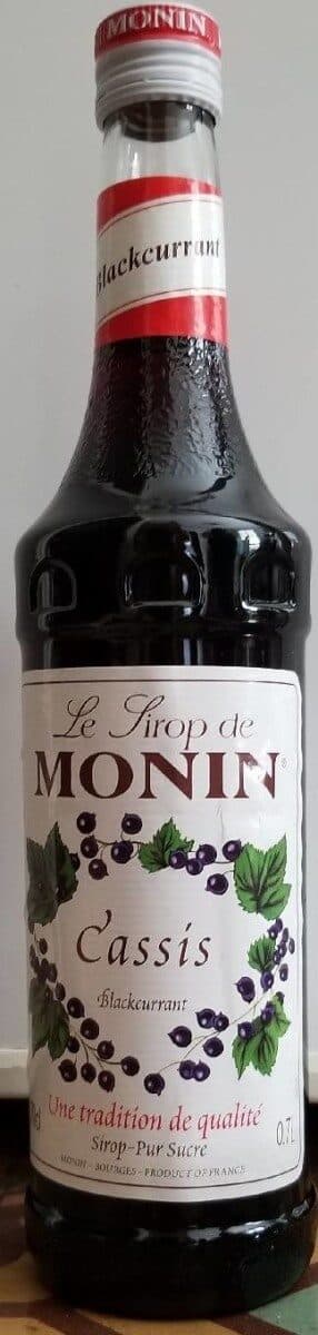 Monin Sirop Cassis Monin 70 cl, 1 Bouteille packshot