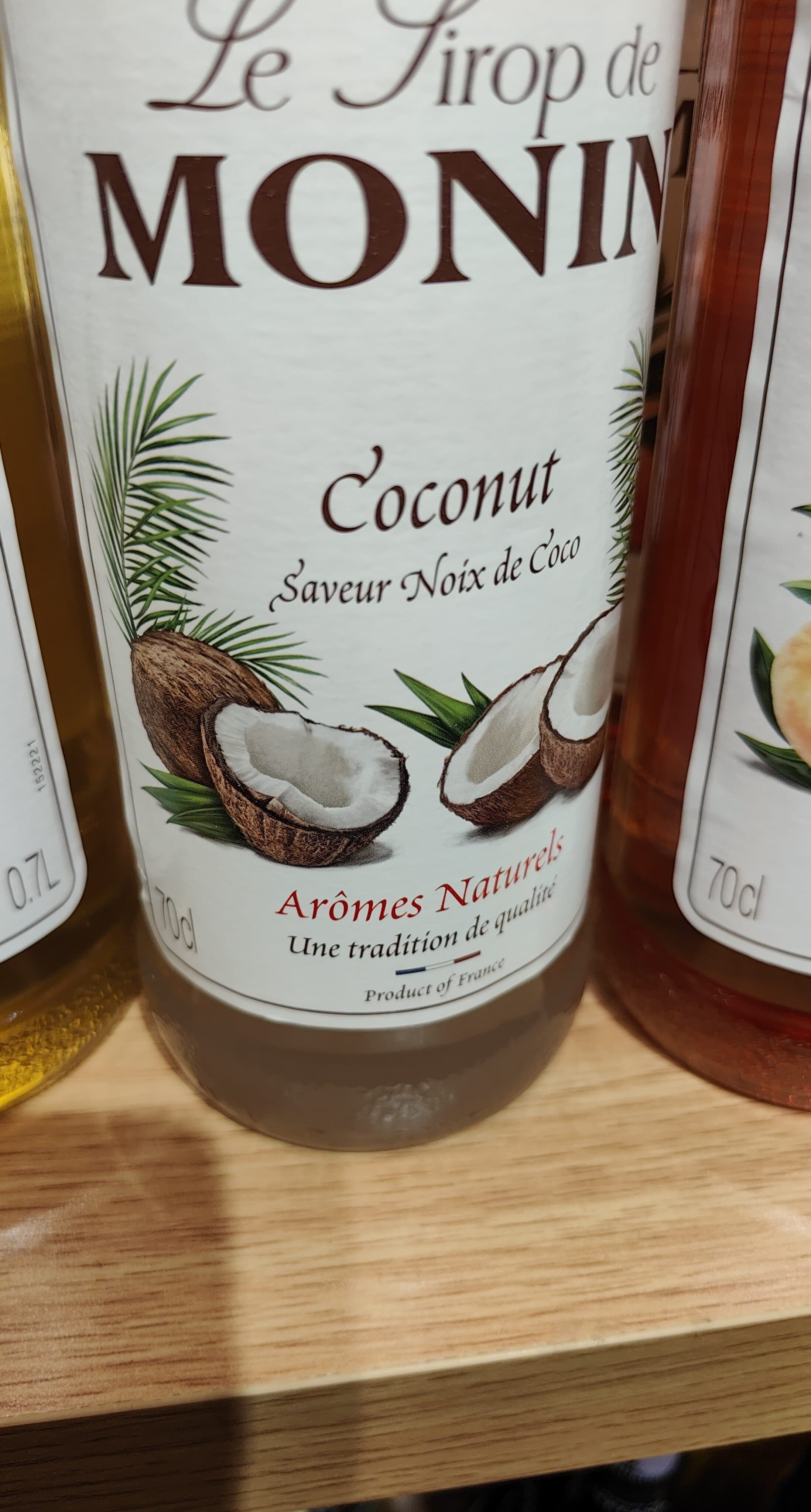 Monin Sirop Coconut - Monin packshot
