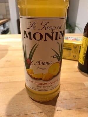 Monin Sirop Ananas packshot