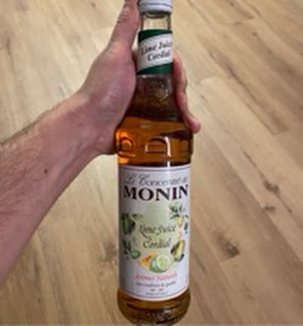 Monin Lime Juice Cordial lime juice cordial packshot
