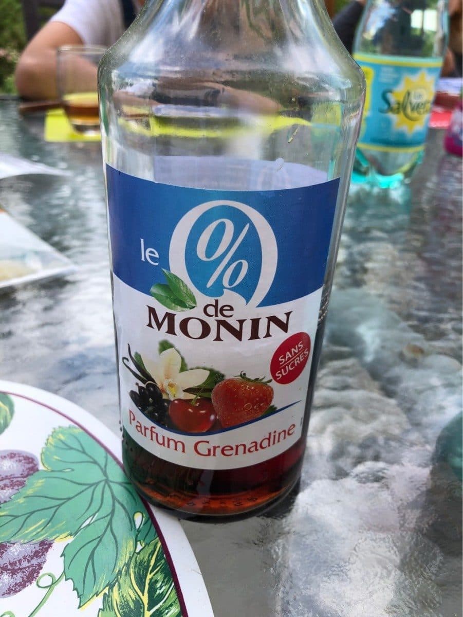 Monin Boisson concentree parfum grenadine packshot