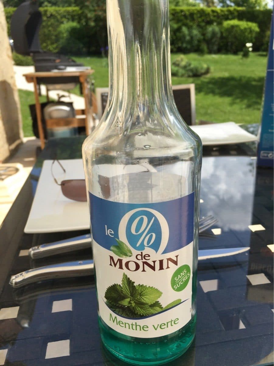 Monin Le 0% de monin packshot