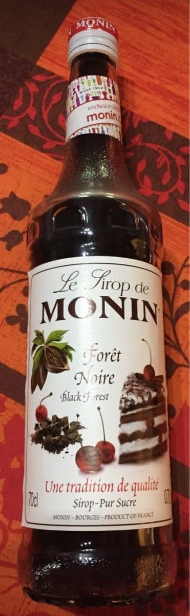 Monin Forêt Noire packshot