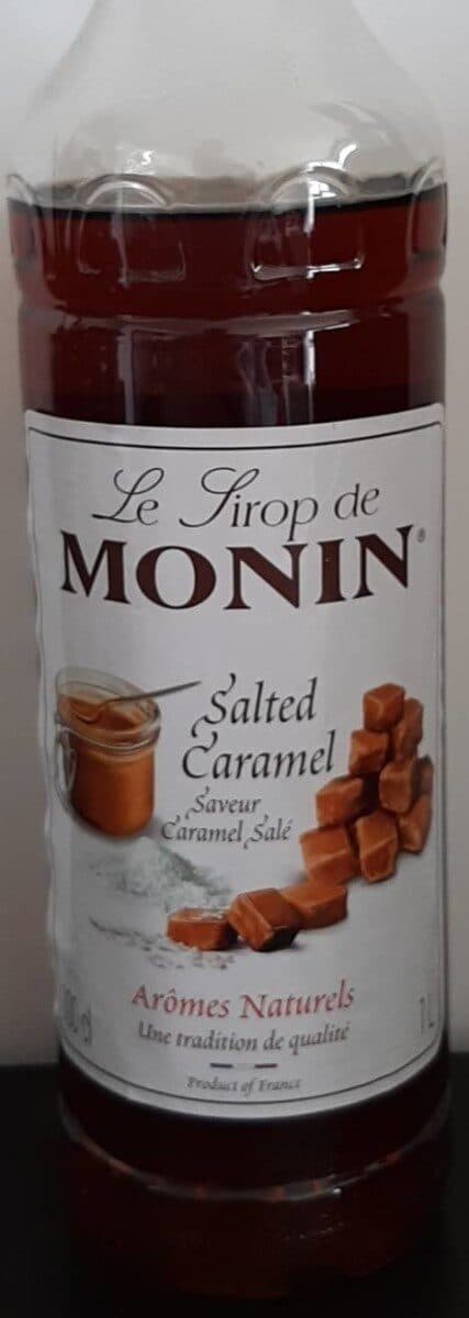 Monin Salted Caramel Sirop packshot