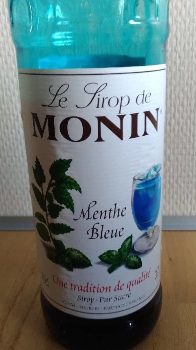 Monin Menthe bleue packshot