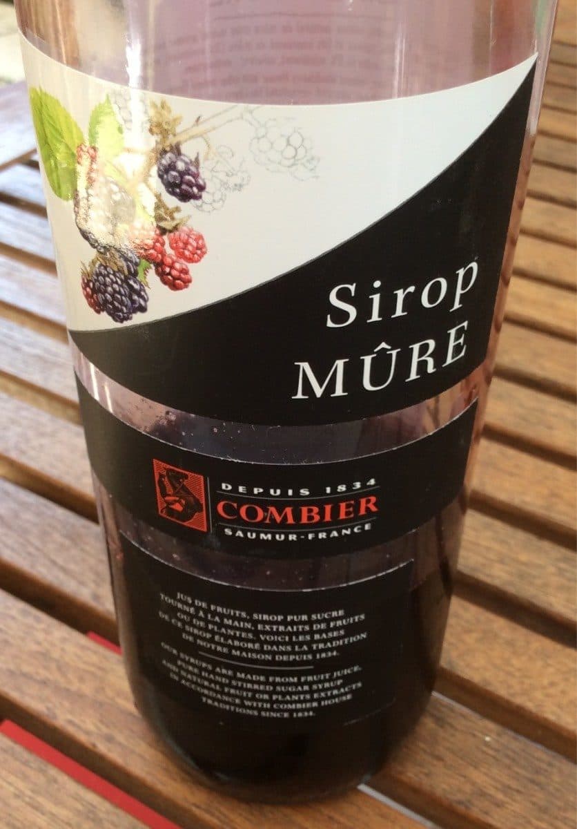 Combier Sirop Mûre packshot