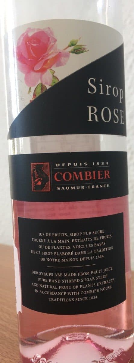 Open Food Facts Sirop rose packshot