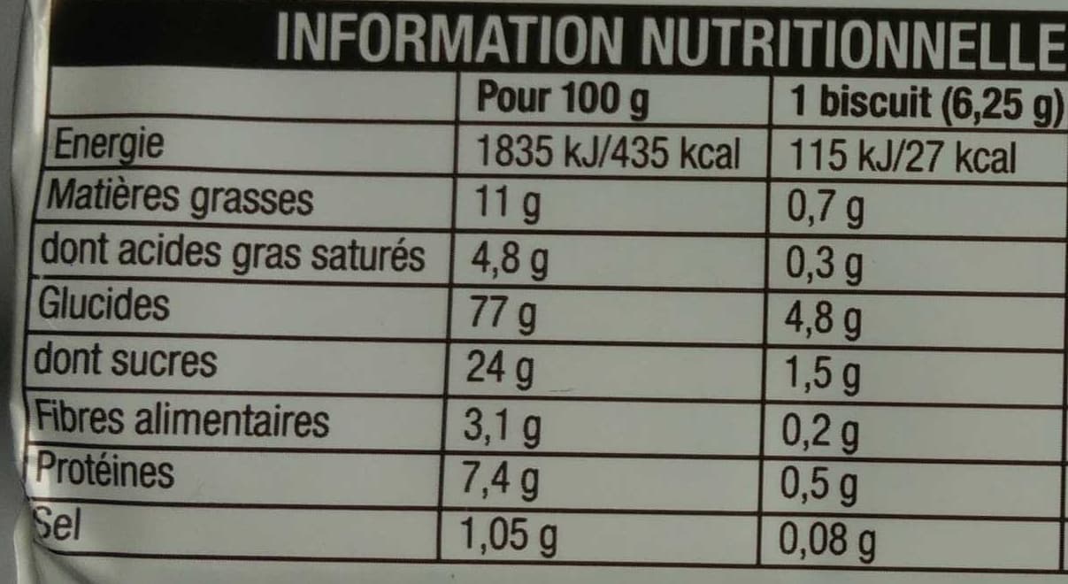 Kraft Foods Edition Spéciale LU packshot
