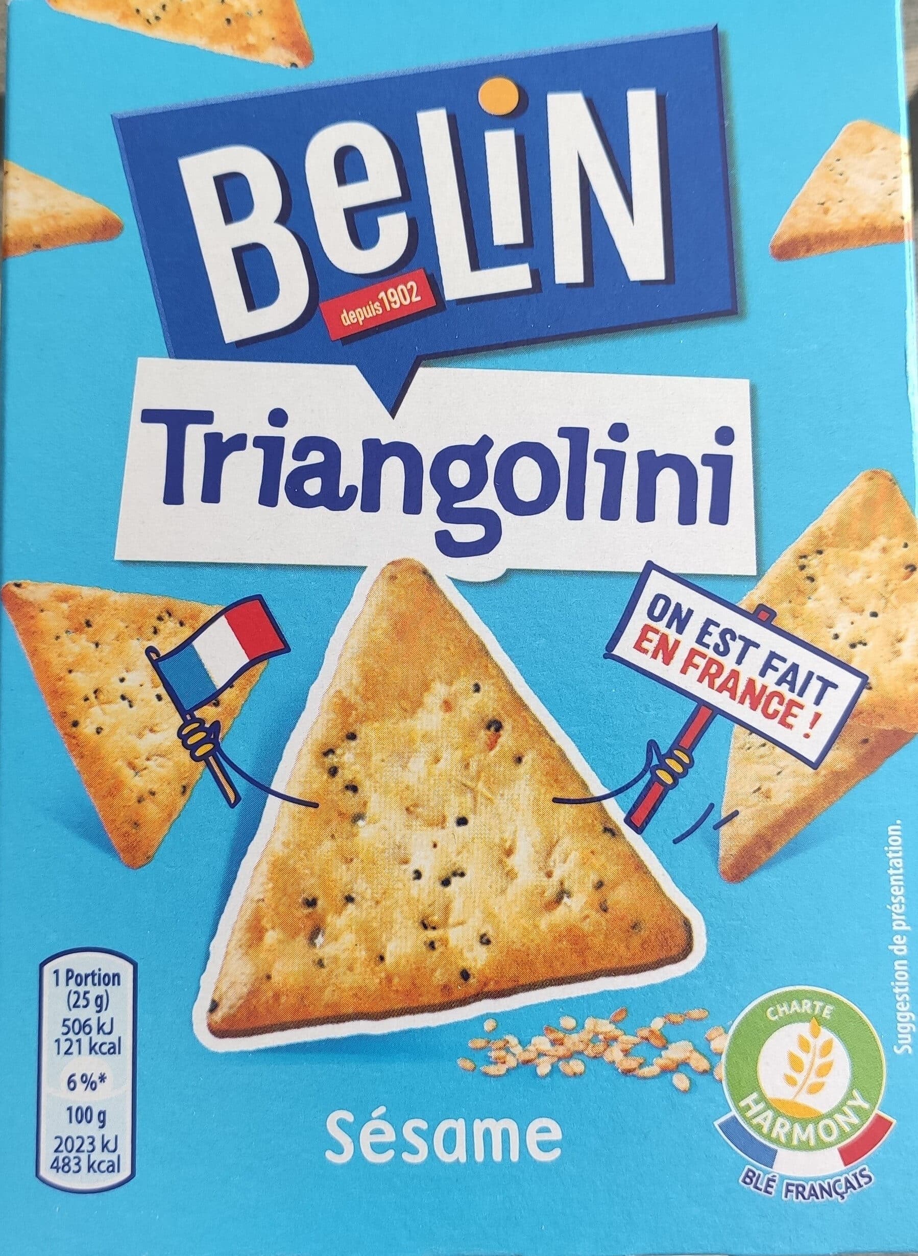 Belin Triangolini Sésame packshot