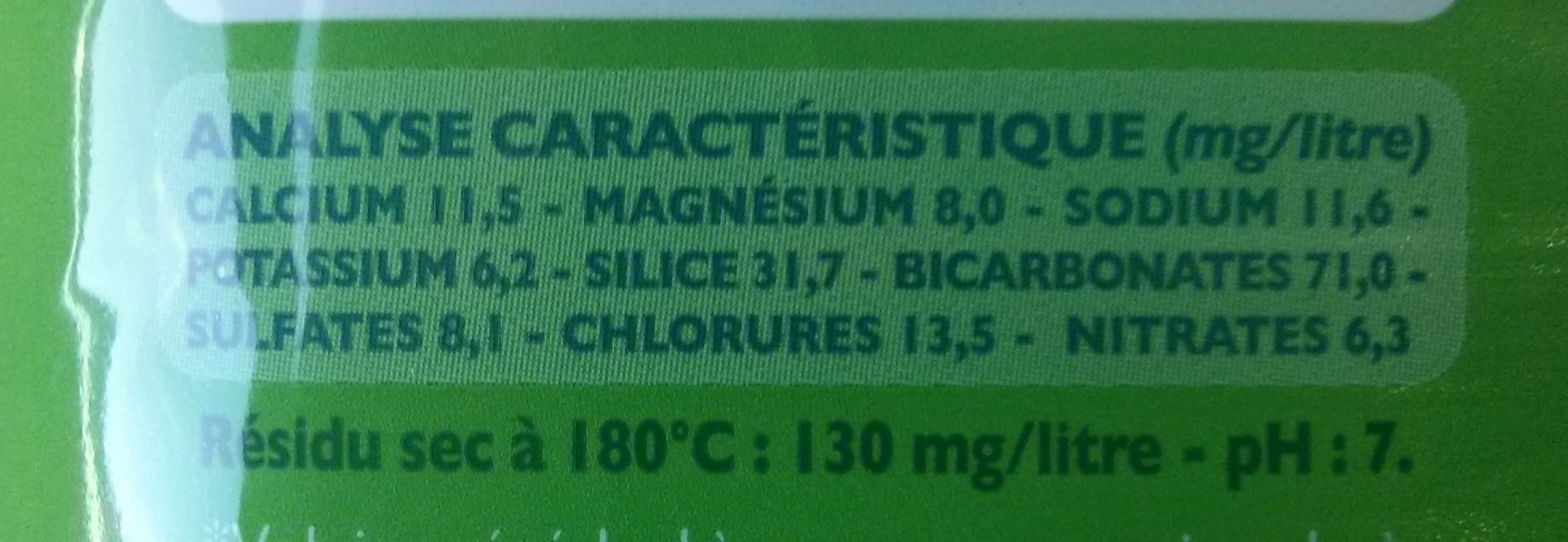 Danone Eau Volvic packshot
