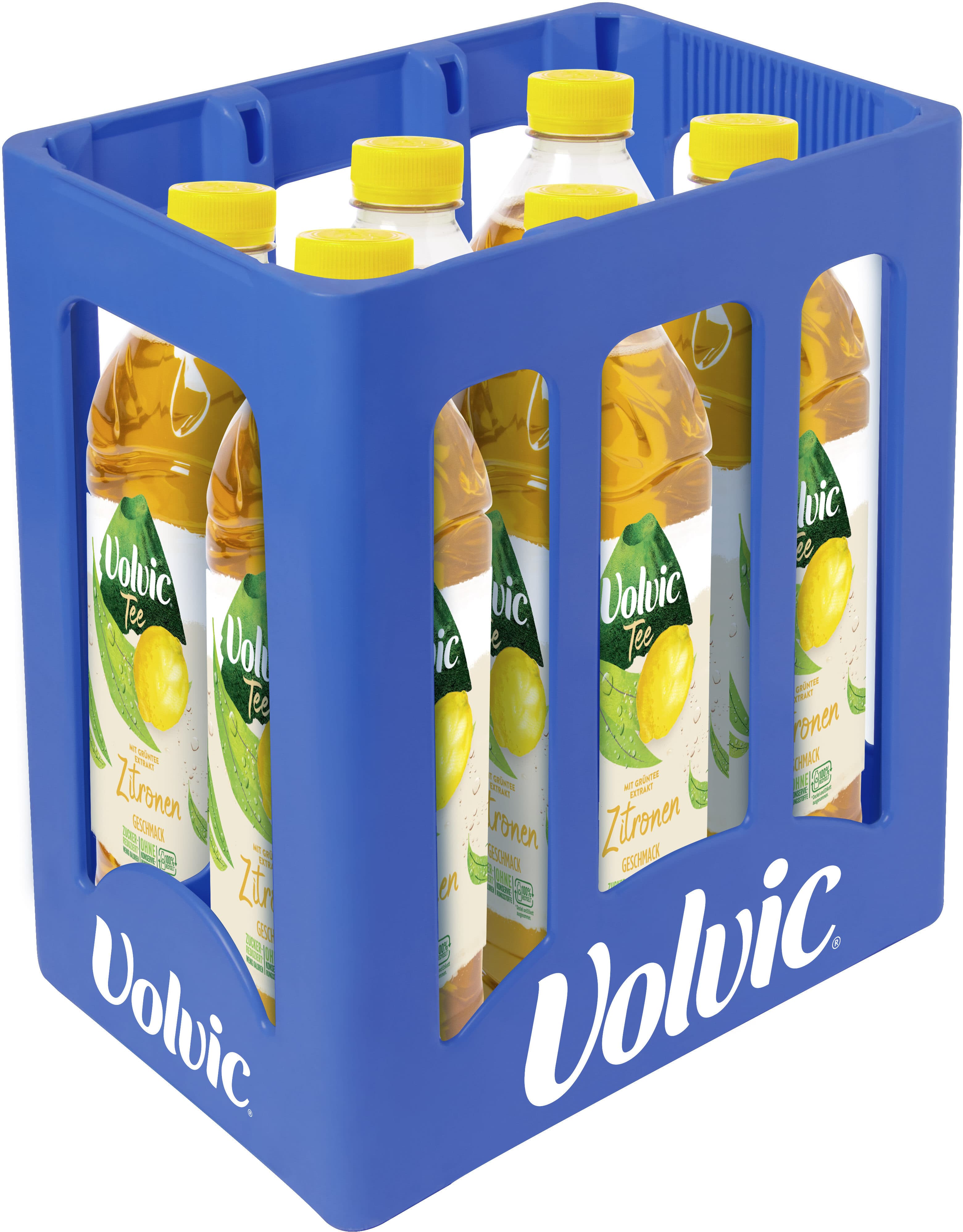 Volvic Volvic Tee création 1,5l Zitrone packshot