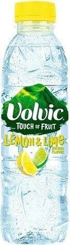 Volvic Touch of Fruit Lemon & Lime Flavoured Water packshot