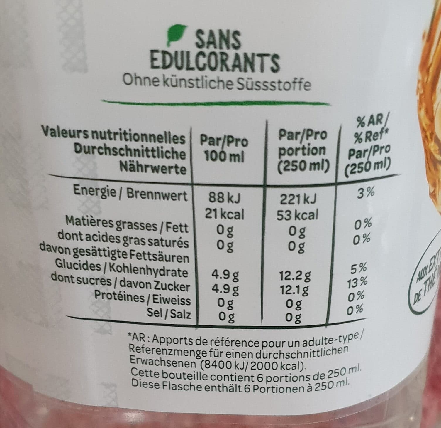 Volvic Volvic Tee Minze 150cl PET packshot