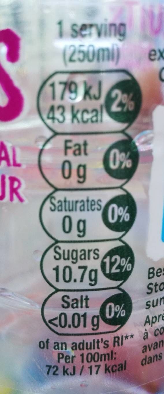Volvic Touche de Fruits Saveur Fruits Rouges packshot