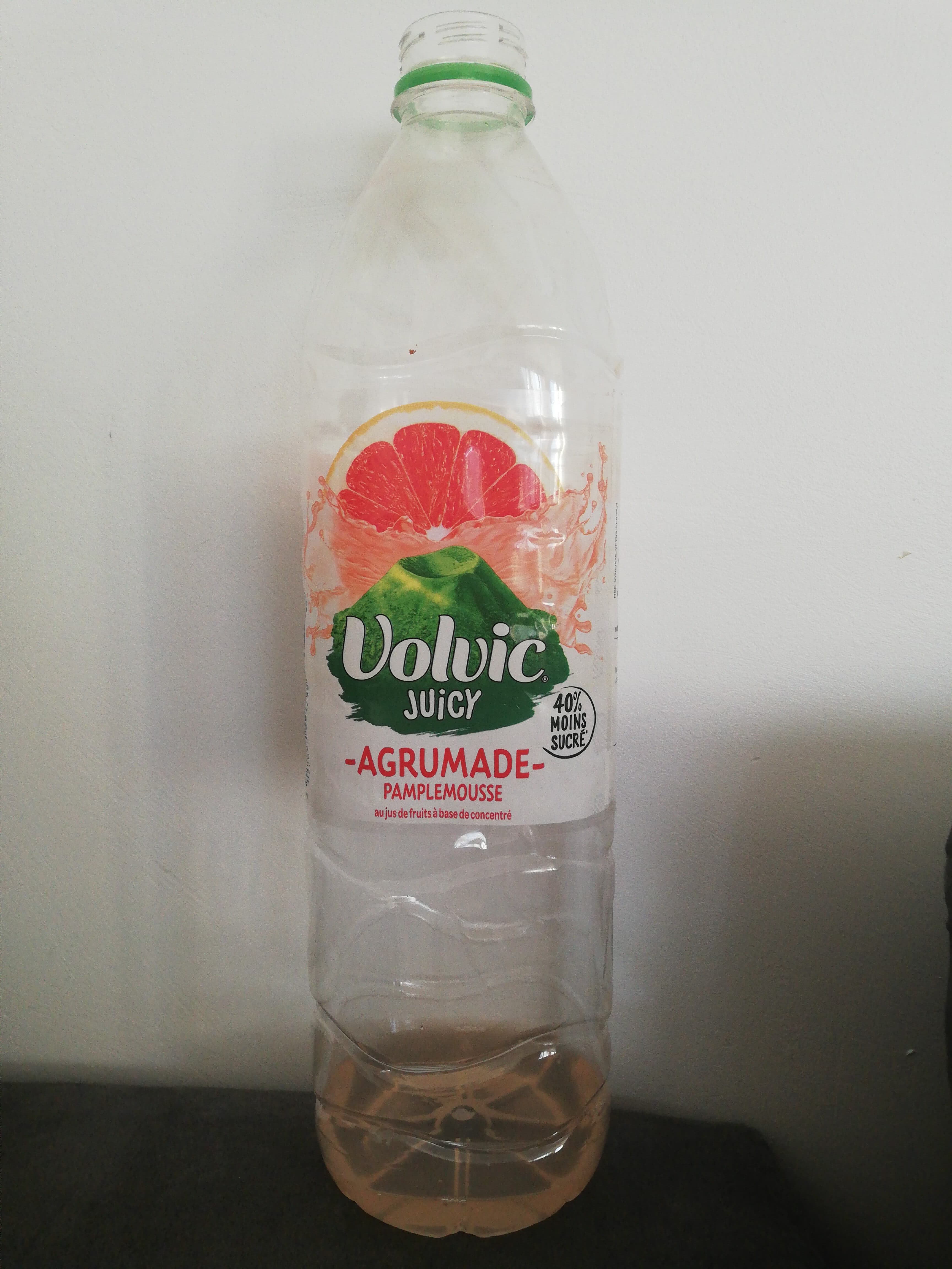 Volvic Volvic Juicy agrumade pamplemousse packshot