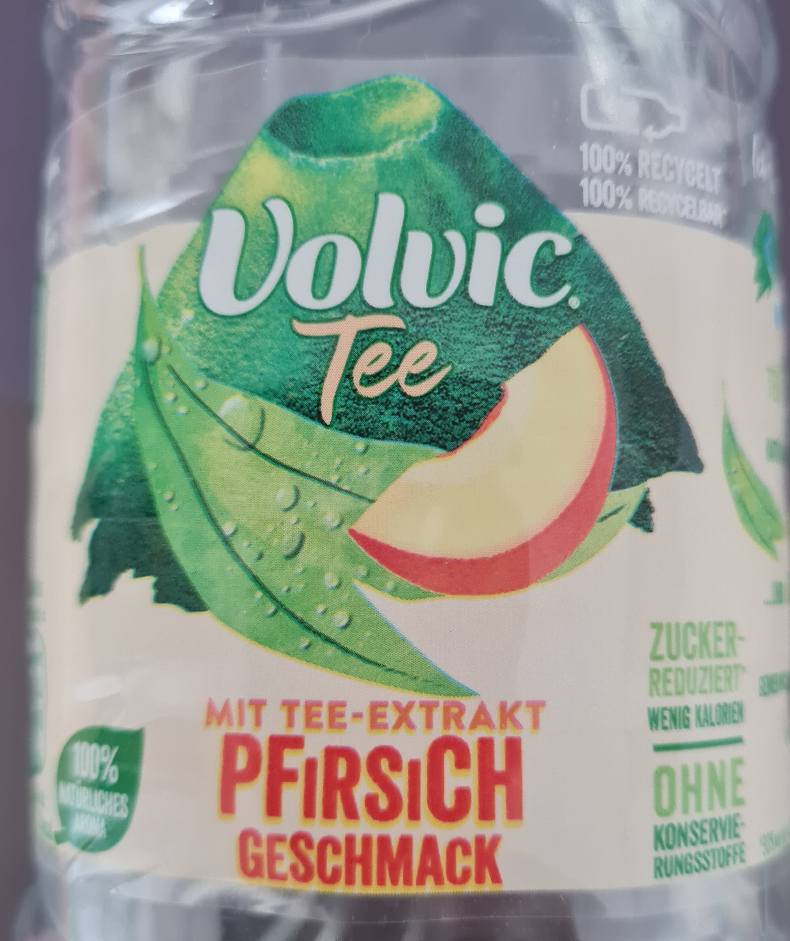 Volvic Volvic Tee Pfirsich 0,75 L EW packshot