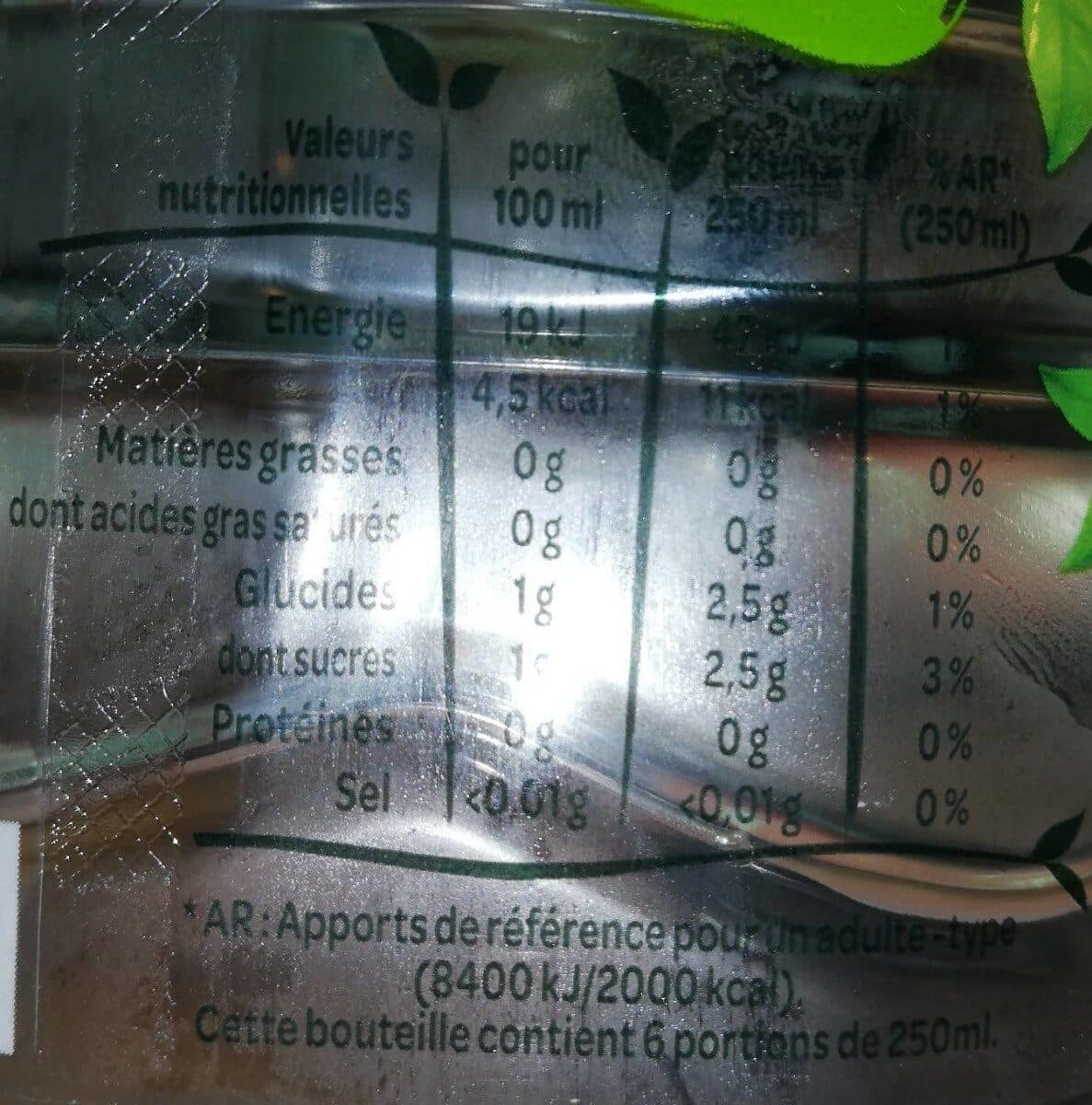 Volvic Volvic zest édition green packshot