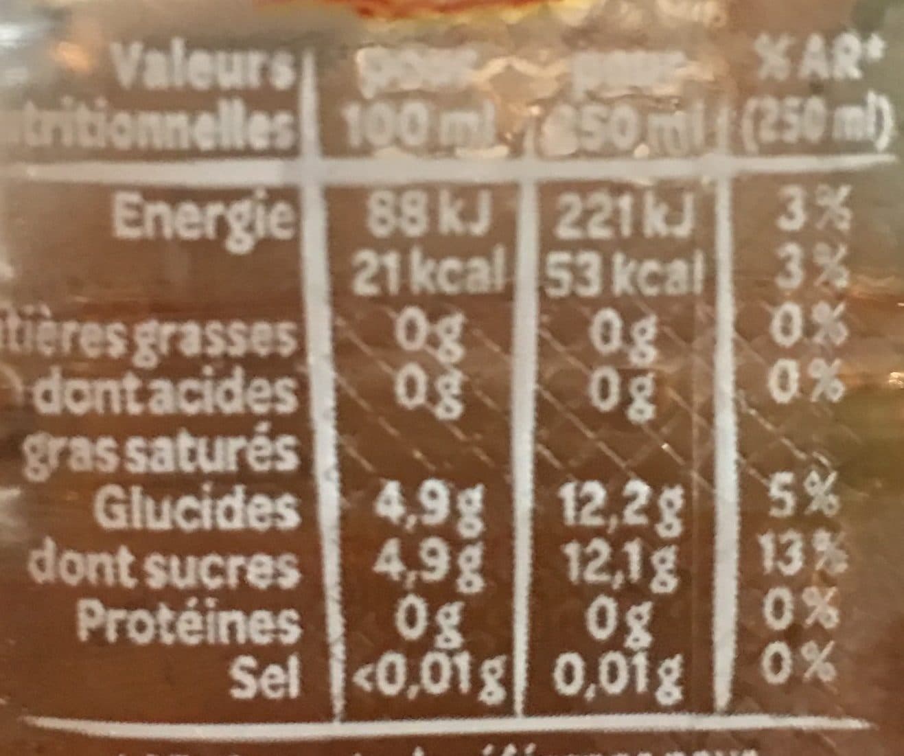 Volvic Volvic touche de Thé packshot