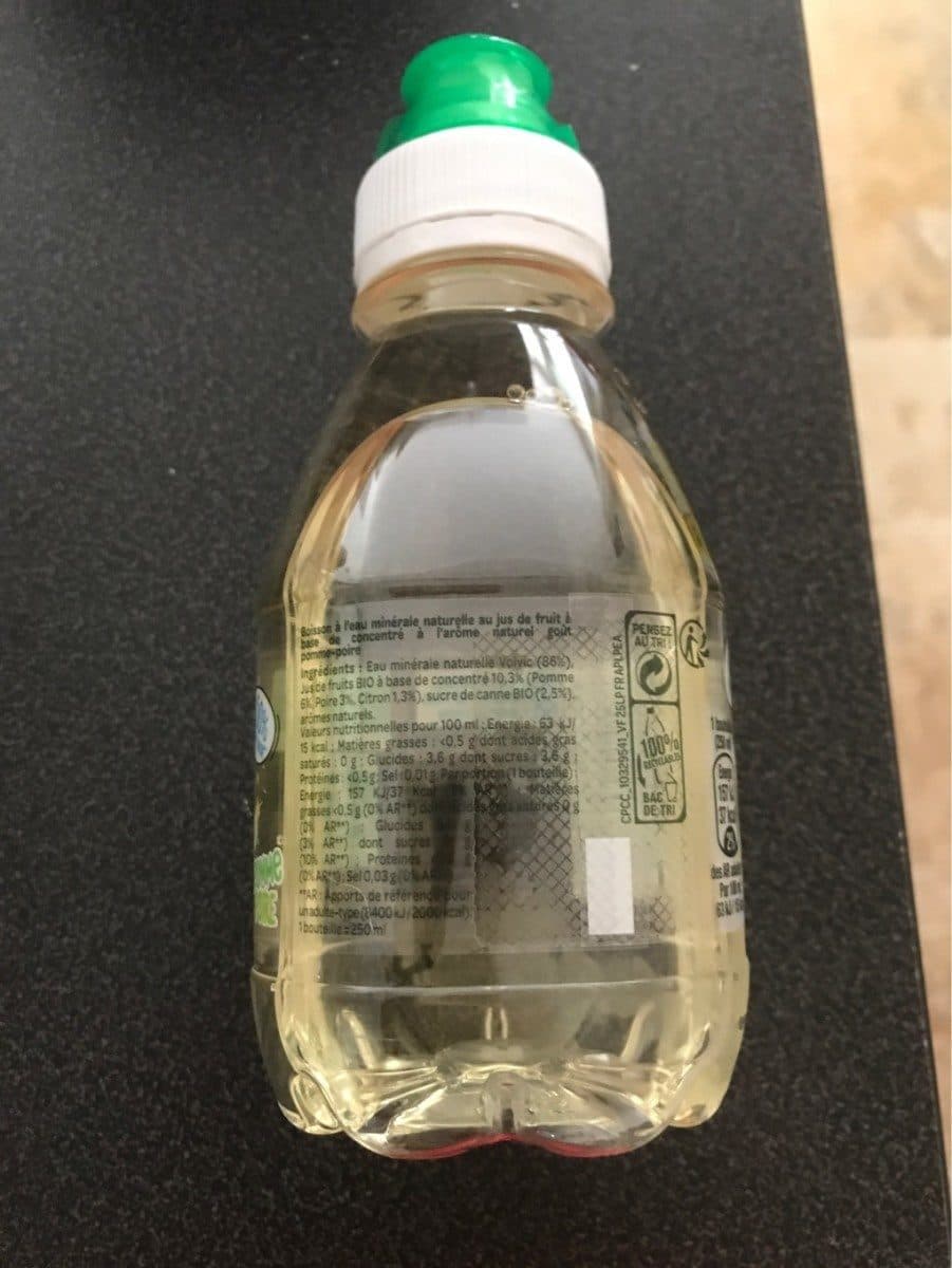 Volvic Volvic kids pomme poire packshot