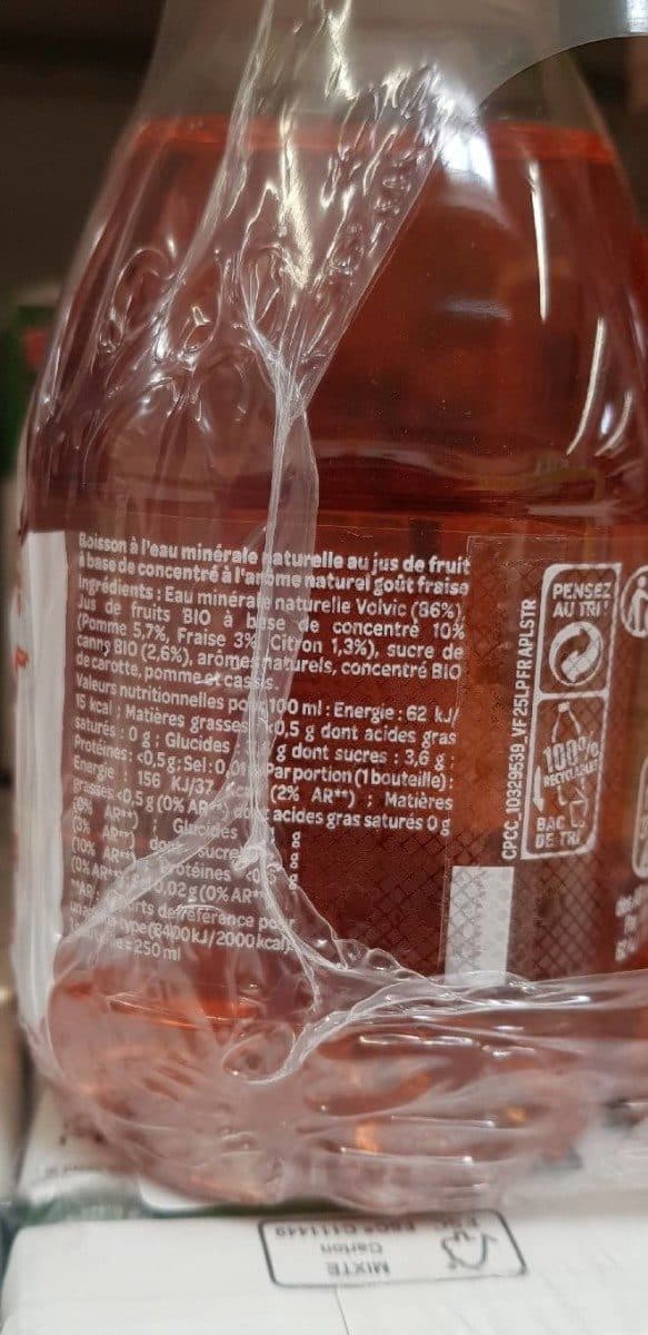 Volvic Volvic kids bio packshot