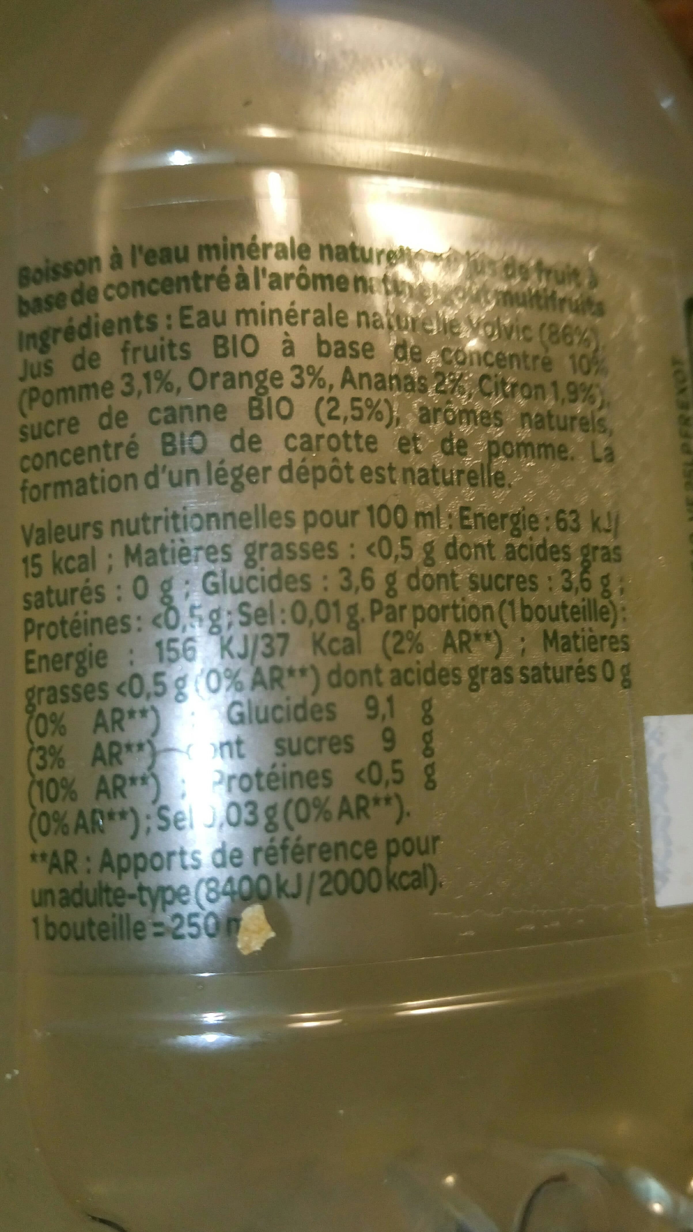 Volvic Volvic kids multi fruits packshot