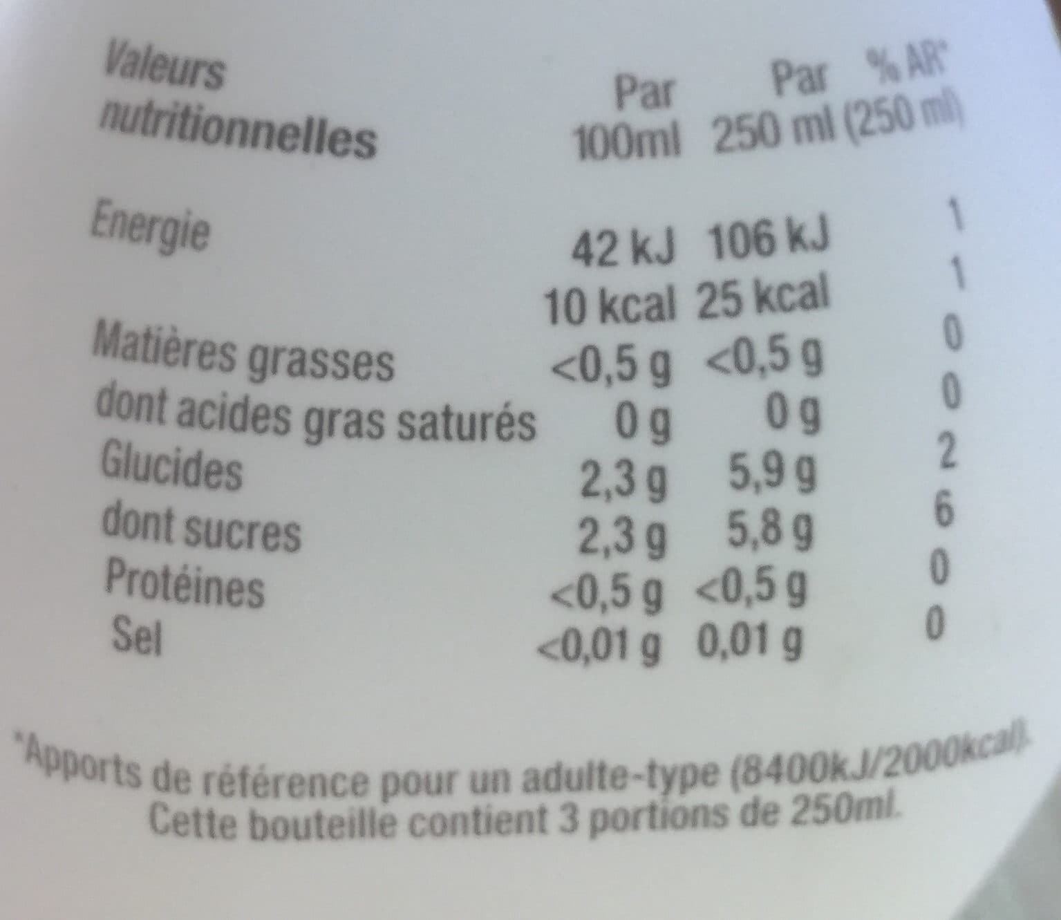 Volvic infusion bio Thé blanc saveur rhubarbe & Airelle packshot