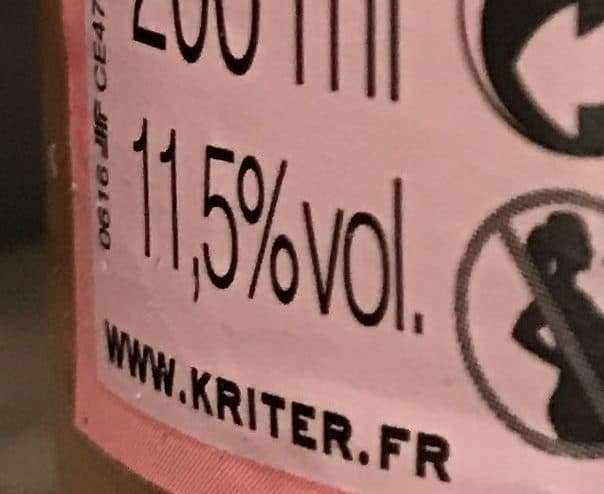 Georges Kriter Eclat Carmin Rosé packshot