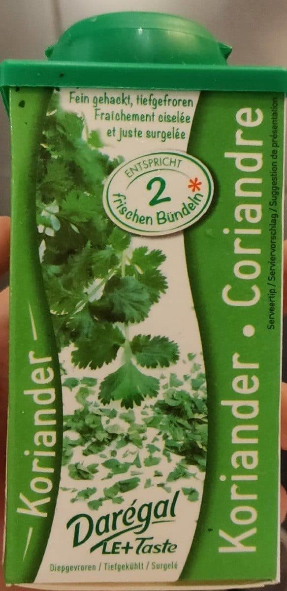 Darégal Coriandre packshot
