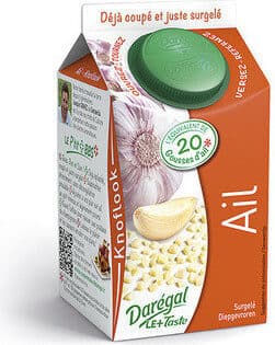 Daregal Ail surgelé packshot