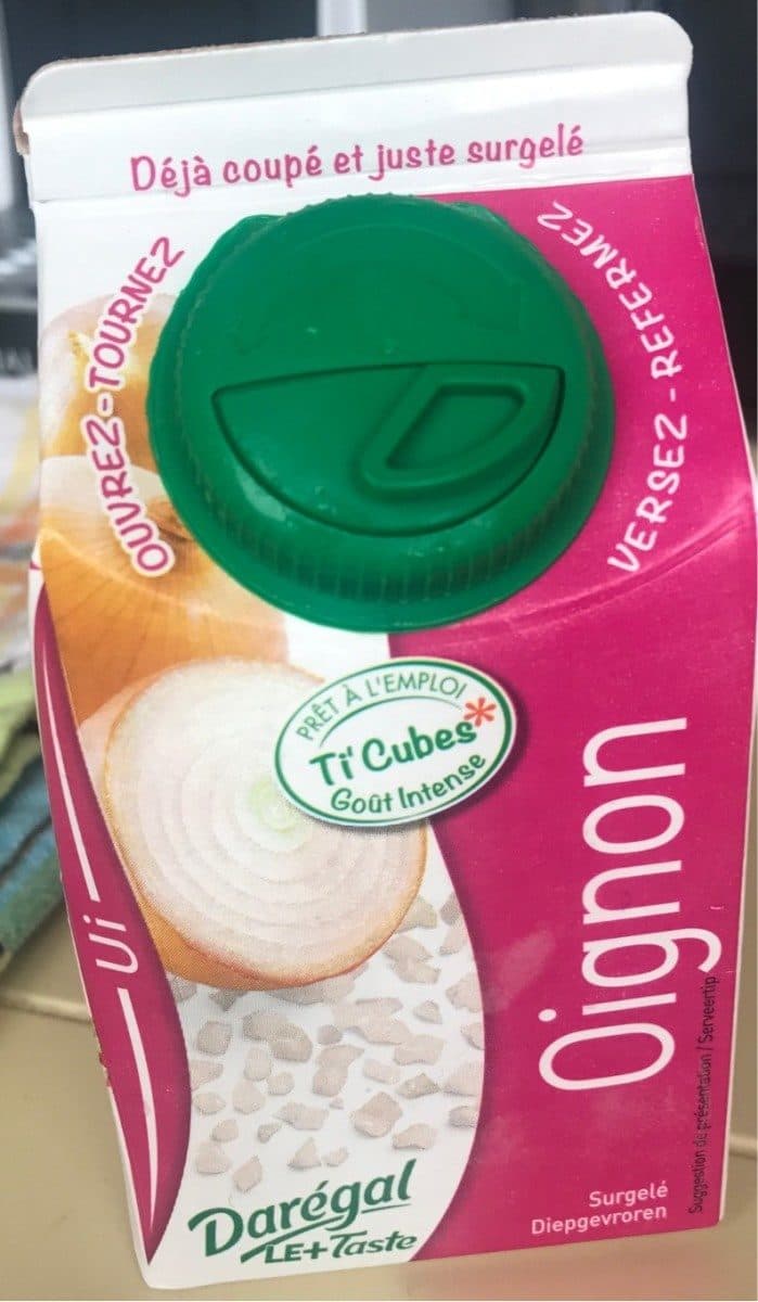 Darégal Oignon surgelé 100g packshot
