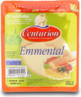 Centurion Fromagers Le Centurion Emmental En Tranchettes packshot