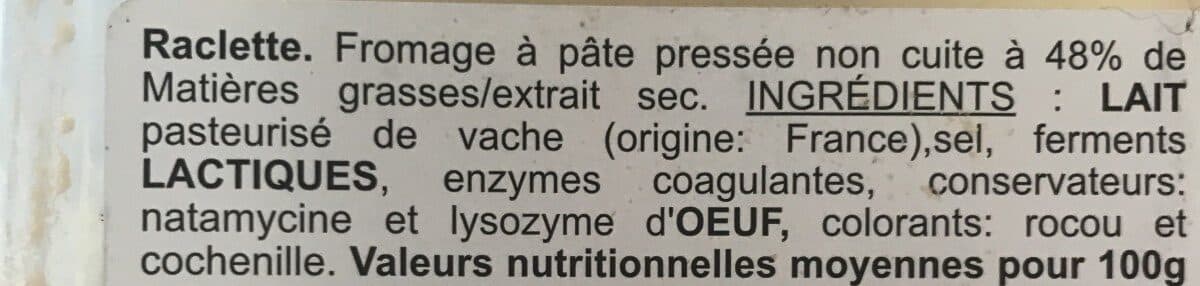 Centurion Fromage pour raclette nature (27,5% MG) packshot