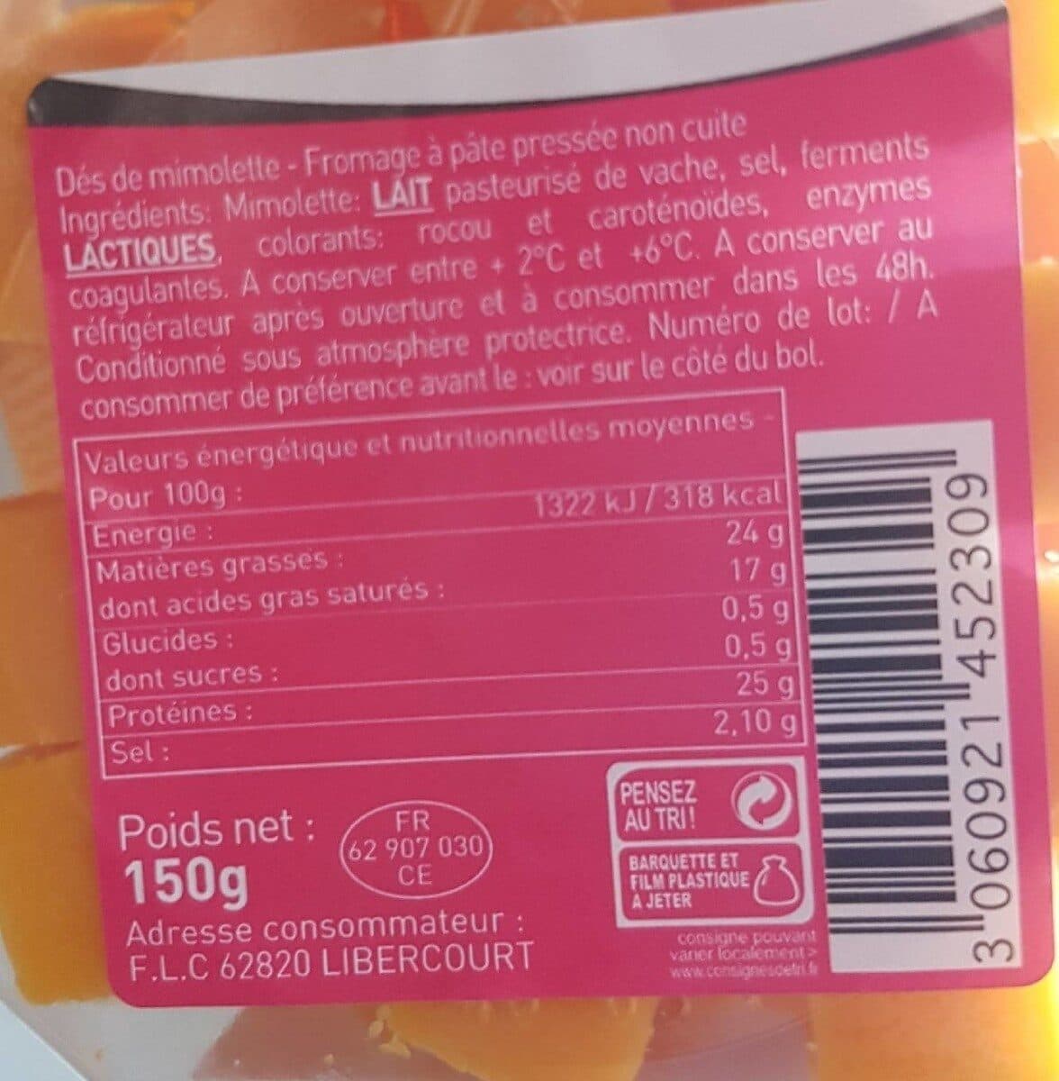 Centurion Dés de mimolette packshot