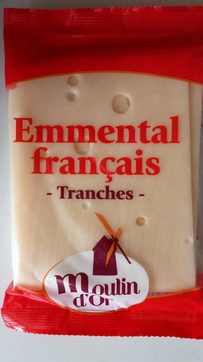 Moulin D'or Emmental français tranché packshot