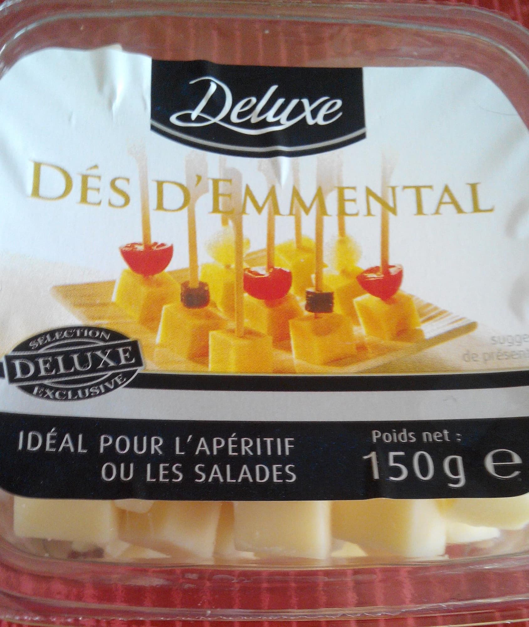 Deluxe Dés d'Emmental packshot