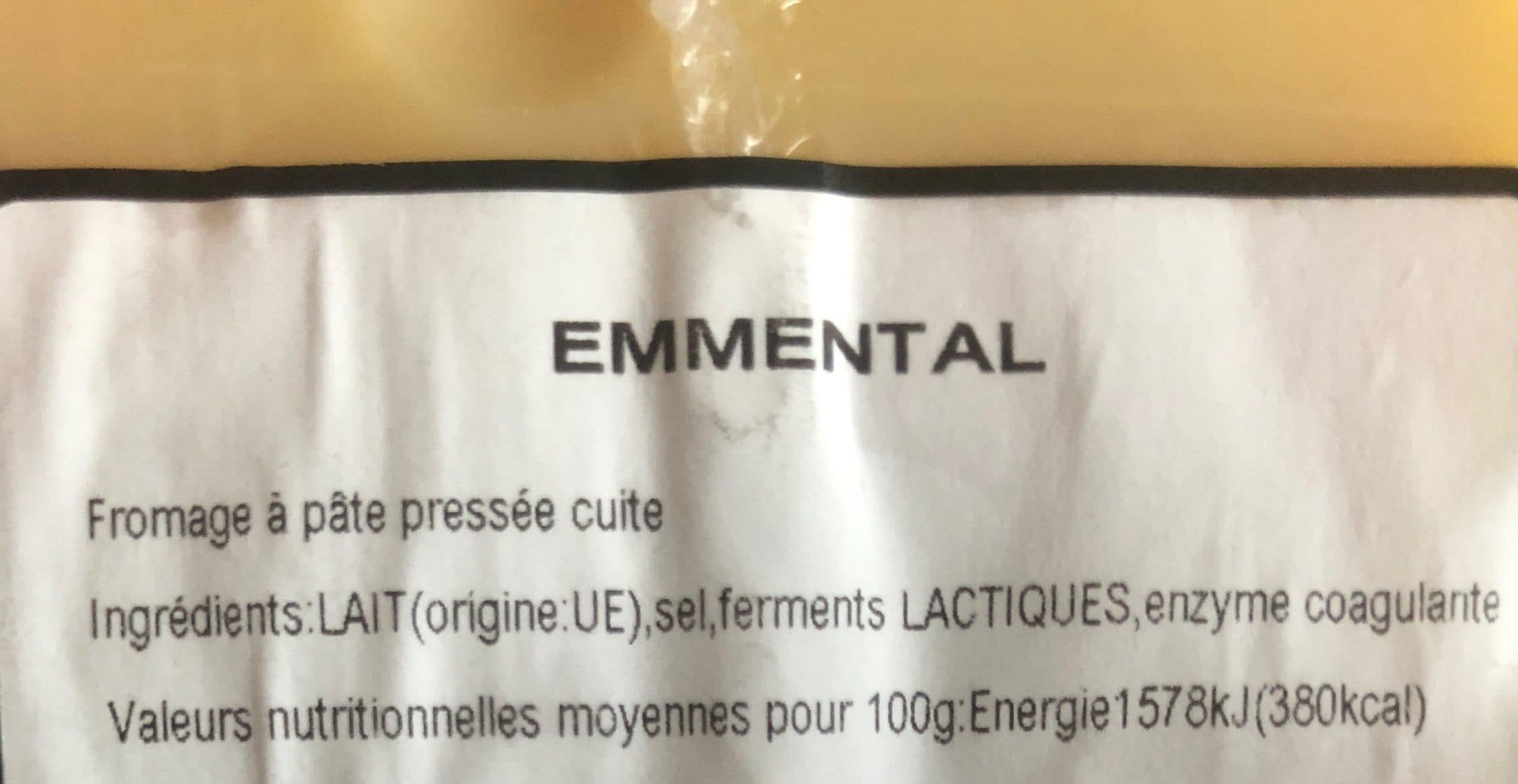 Open Food Facts emmental packshot