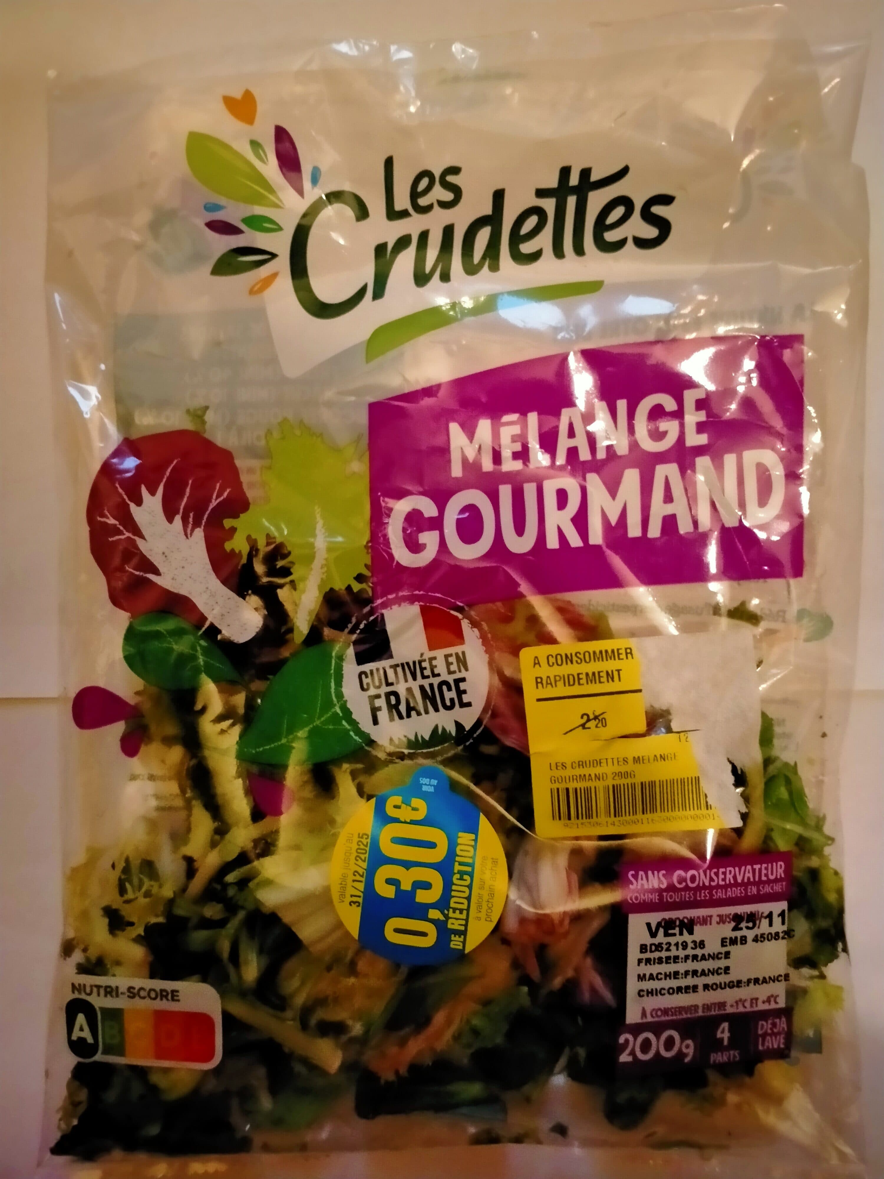 Les Crudettes Mélange Gourmand packshot