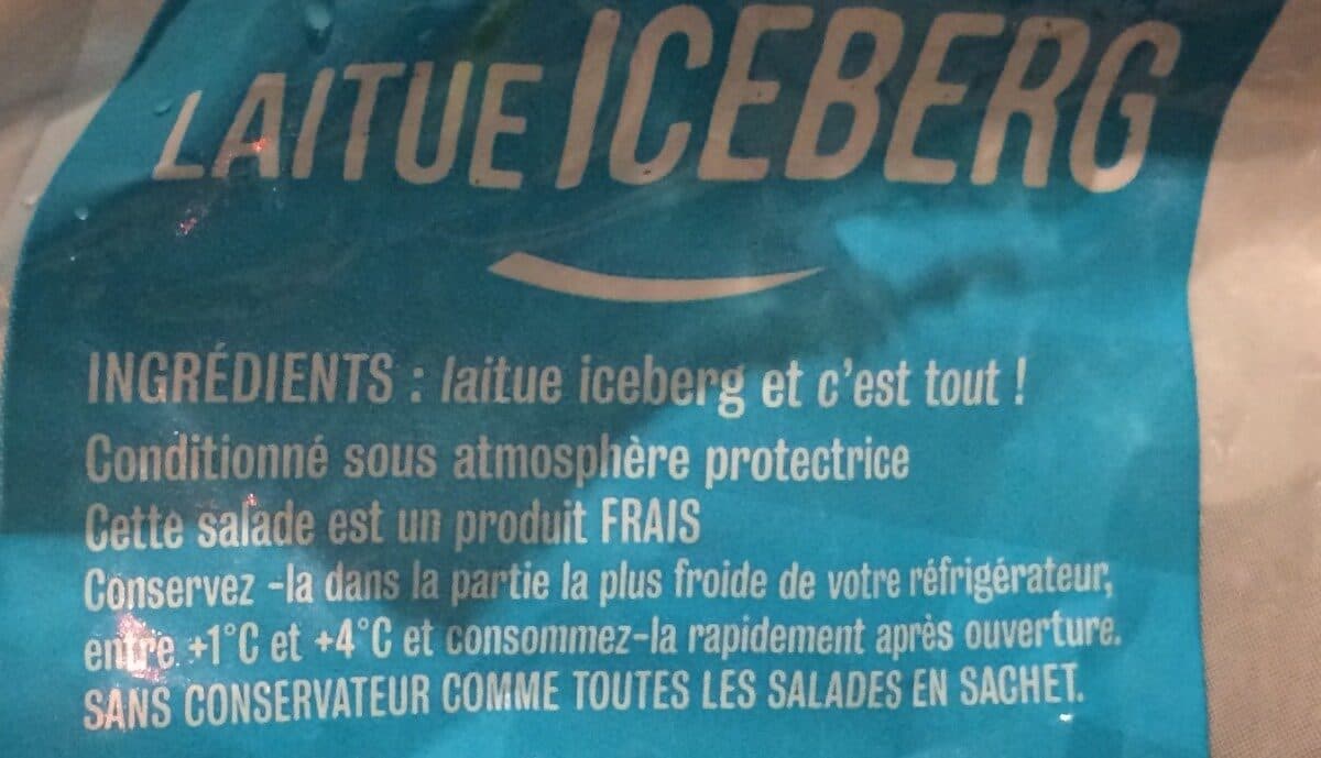 Les Crudettes Salade Iceberg packshot