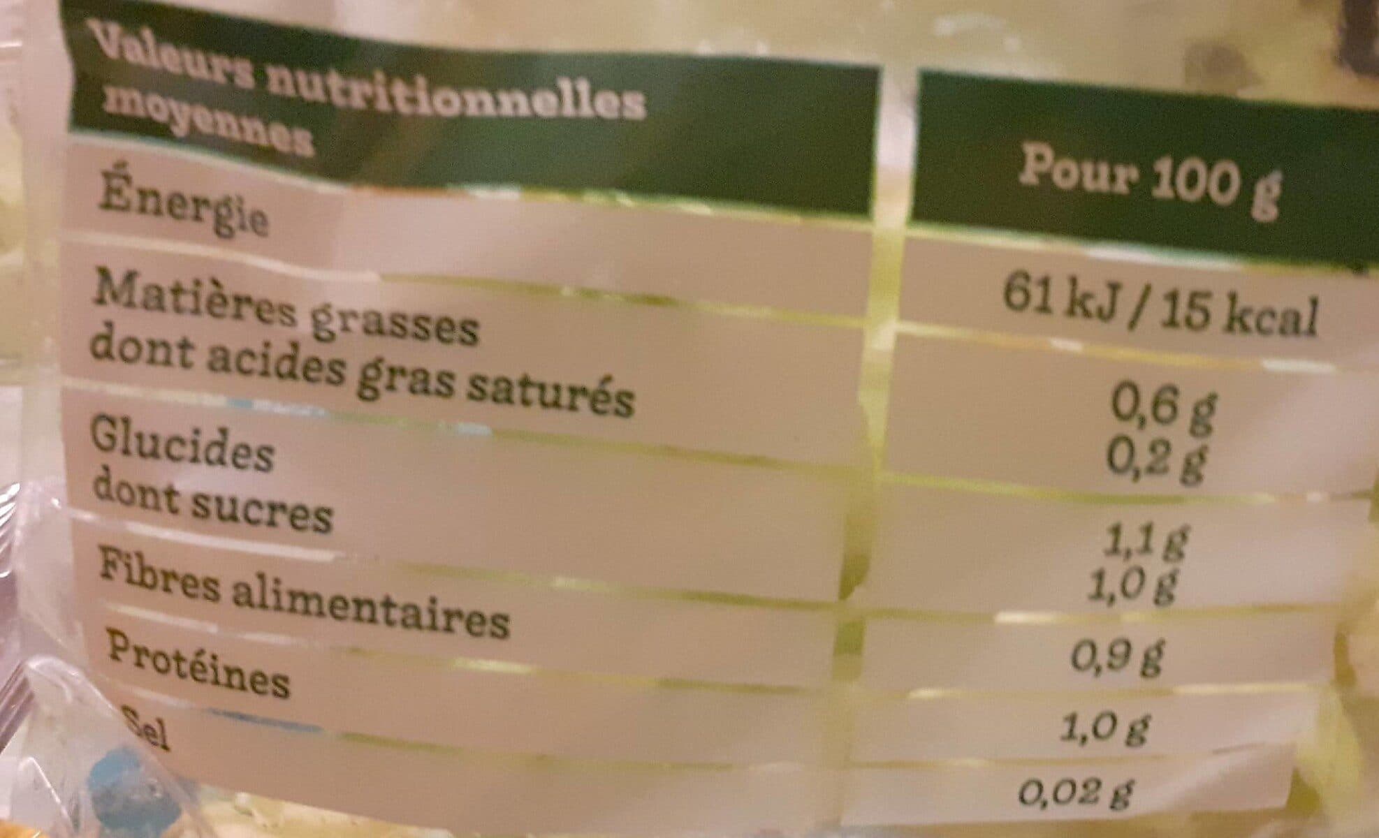 Les Crudettes Coeur de laitue packshot