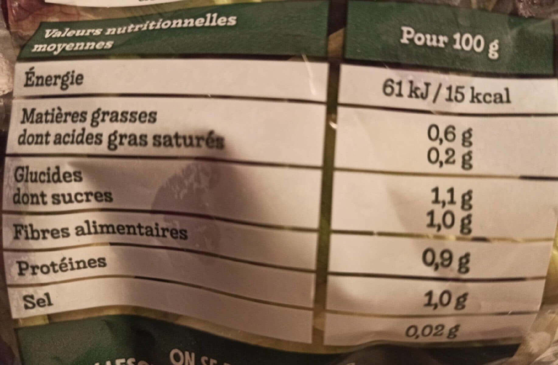 Les crudettes 100G Petite Laitue Rouge Les Crudettes packshot