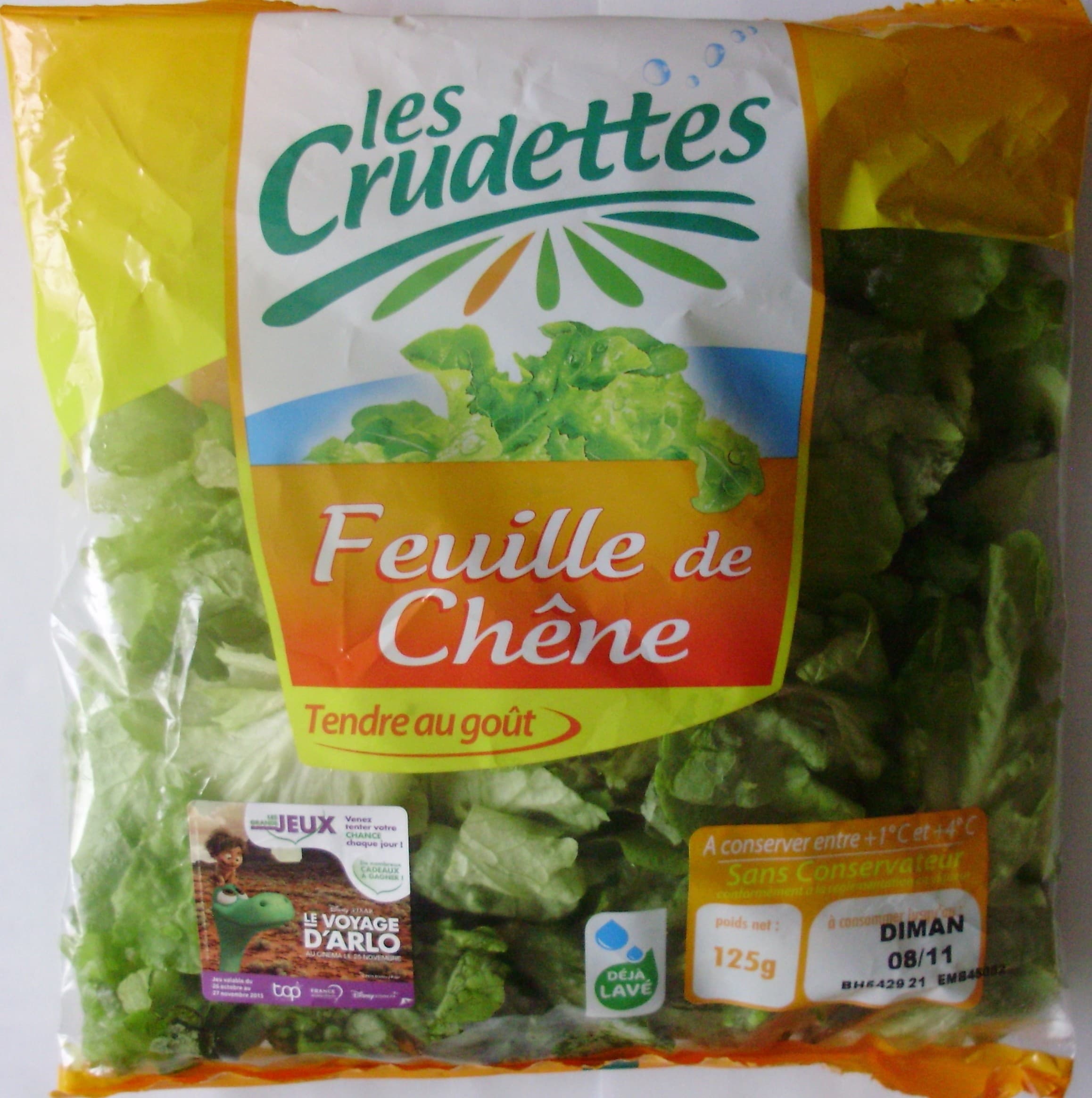 Les Crudettes Feuille de Chêne packshot