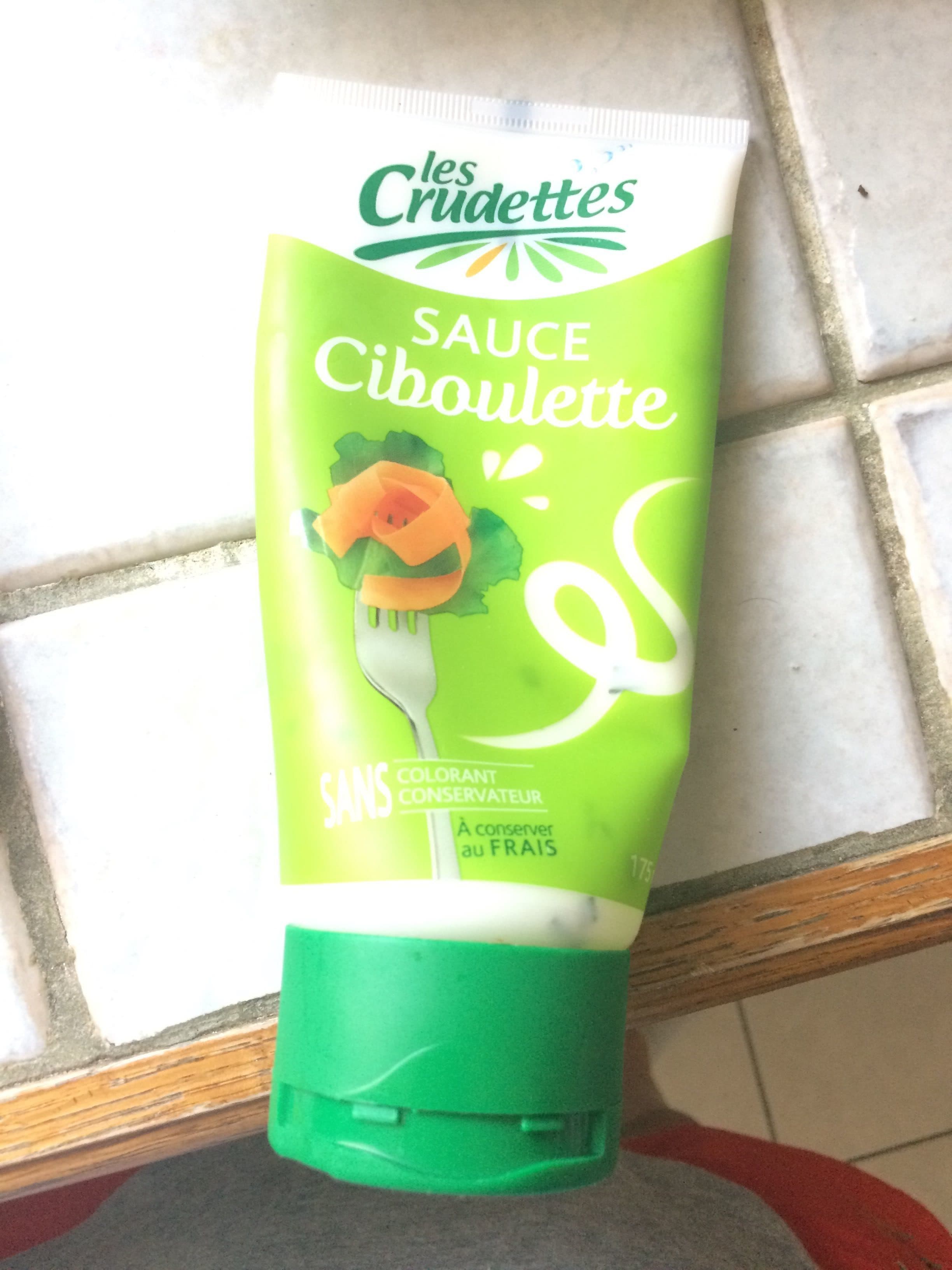 Les crudettes Sauce ciboulette packshot