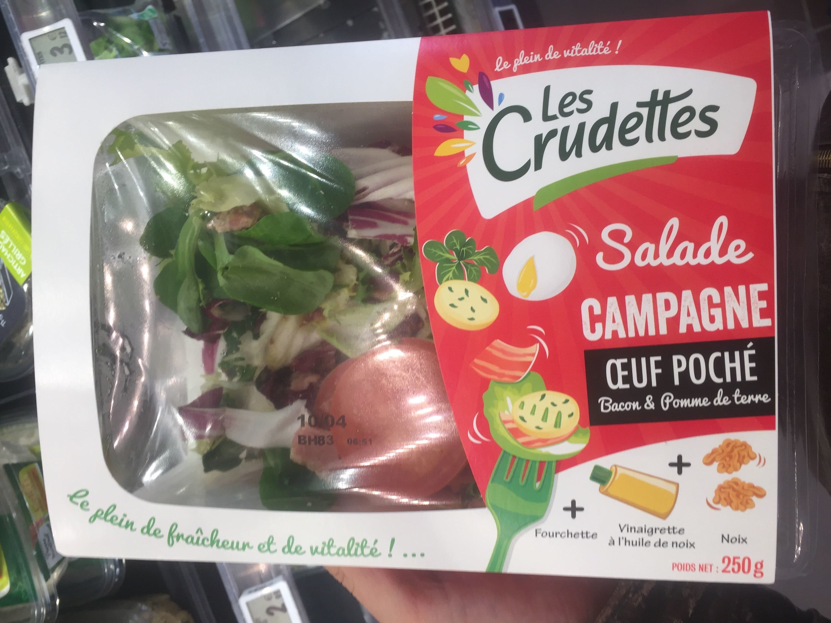Les crudettes Salade campagne packshot
