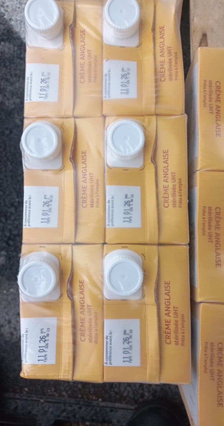 PassionFroid Crème anglaise stérilisée packshot