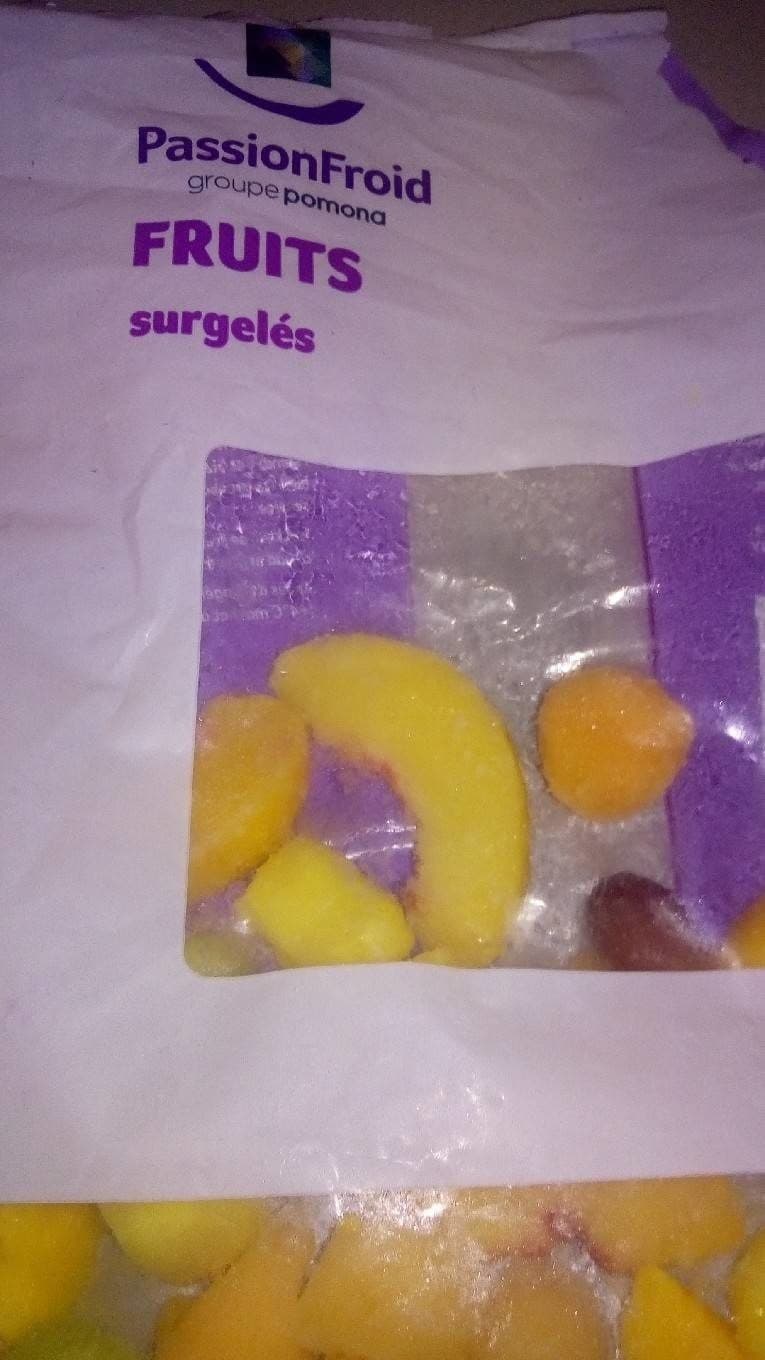 PassionFroid Fruits surgelés packshot