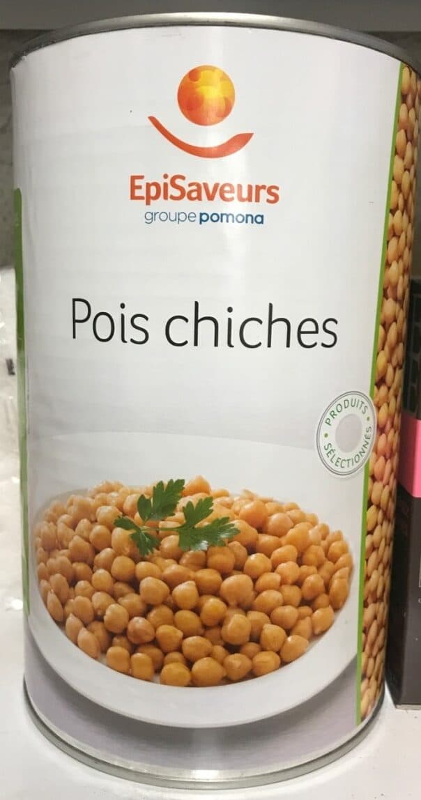 EpiSaveurs Pois chiches packshot